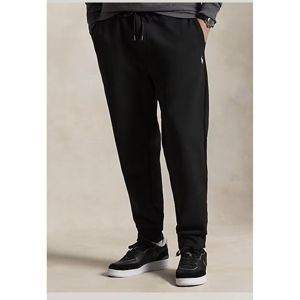 Polo Ralph Lauren Double-Knit Jogger Pants Men's 2XB Big Black Pony Sweatpants